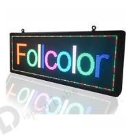 China Phone Programmable LED Programmable Signs 160*320MM Module LED Scrolling Sign P10 RGB on sale