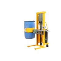 China Multi-functional Forklift Drum Lifter , Manual Rotating Oil Drum Lifter on sale