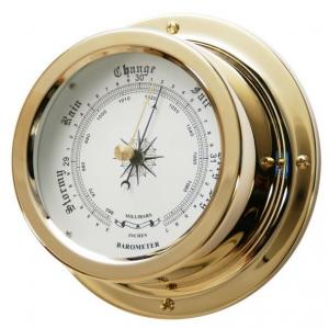 China Marine Nautical Brass Barometers Weather Instruments Aneroid Movement wholesale