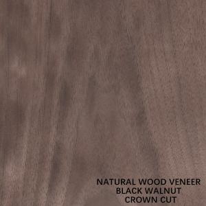 American Natural Walnut Wood Veneer Flat Cut Crown Cut Grain For High Class Furniture Making Fsc China Manufacturer