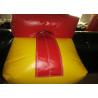 Funny Football Yard Inflatables , Blow Up Soccer Field 12 X 6m Fire Resistance