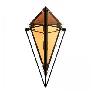 Modern minimalist wall lamp personality lamps aisle hotel glass bedroom wall diamond