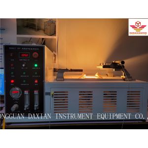 China 0.8m3 Capacity Fire Testing Machine For Fabric Combustion supplier