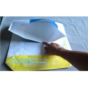 China Custom Printed Made Resealable Poly Brown Kraft Paper Transparent Plastic Woven Packaging Bags,Kraft paper pp woven lami wholesale