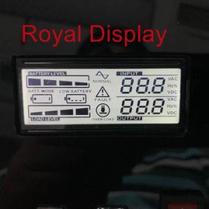 China Monochrome Segment 6 Digits Custom Fuel Dispenser LCD Display on sale