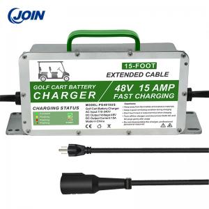 China Portable Golf Cart Onboard Battery Charger 48v 15a Battery Charger supplier