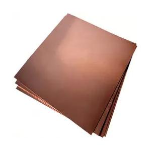 Factory Supply Copper Plate Manufacturer Copper Sheet 0.5 mm 3mm 5mm 20mm Thick Copper Nickel Sheet