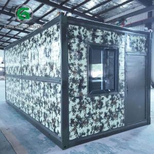 China Fireproof Prefabricated Shipping Container Site Office Shed With Toilet supplier
