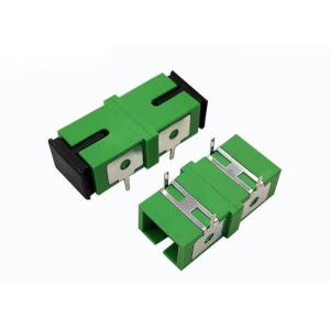 QADSC-APC-005 Sc apc adapter with metal foot Fiber Optic Connector Adapters For PCB Board