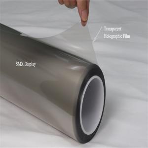 Adhesive Transparent Holographic Projection Film Glass Window Rear Projection Film