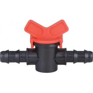 Dn16 Irrigation Tubing Connectors Mini Valve Connector Easy Installation For Pipe