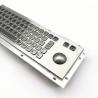 China Vandal Proof Kiosk Keyboard with Trackball outdoor using IP65 IK07 wholesale