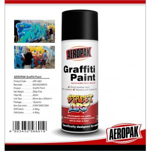 China Quick Drying 400ML Purple Montana Spray Paint , Chemical Graffiti Art Spray Can  supplier