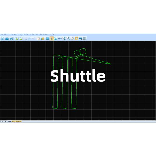 Shuttle Software –Positioning Altitude Aerial Photogrammetry Trajectory Process Software