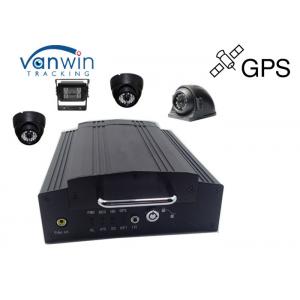 China 4ch Hard disk car camera dvr video recorder GPS for cctv camera system supplier