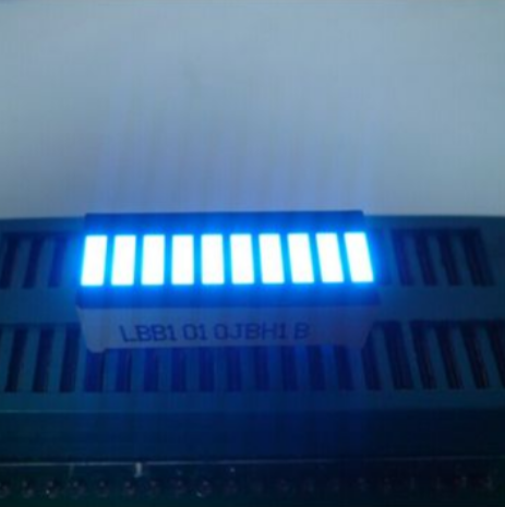 Yellow/Red/Blue Big 10 Segment LED Display Modules, Used for Instrument Panels