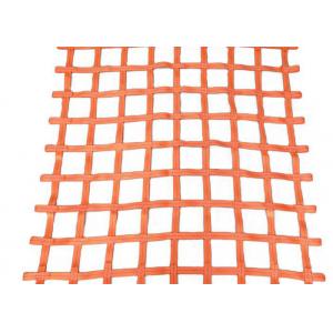 Orange 1×1m 2×2m 4×4m Safety Lifting Net Good Impact Resistance
