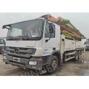China 2012 Used Concrete Pump Truck With Boom ZLJ5339THB 47m 3 Axle supplier