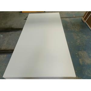 Marine White 18mm Wood Grain Melamine Plywood For Kitchen Cabinet