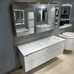 SONSILL Euro Style PVC Vanity Cabinet Modern Design Rectangle