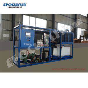 China 1T/24hours Industrial Ice Maker Direct Refrigerated Block Ice Machine Easy to Operate wholesale