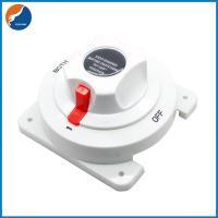 China White Marine Boat Battery Switch , Marine Dual Battery Selector Switch For RV Motor on sale