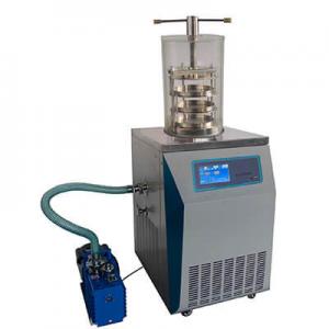 Vertical Vacuum Freeze Dryer Small Scale Laboratory Lyophilizer