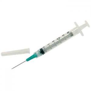 OEM Industrial Syringes And Needles  , Exel 3ml Disposable Syringe With Needle