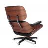 Home Office Furniture Wooden Chair Living Room Leather Lounge Chair with Ottoman