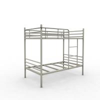 China Dorm Double Layer Four Side Fence Steel Bunk Beds For Adult Children on sale