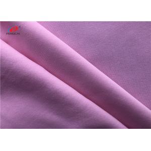 China Red 95 Polyester 5 Spandex Fabric Stretch , Poly Spandex Knit Fabric For Yoga Cloth supplier