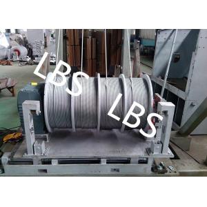 High Performance Wire Rope Windlass Anchor Winch For Building Wipe Wall