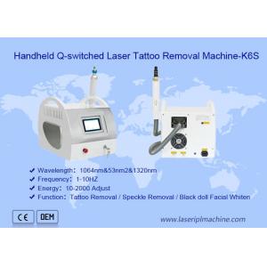 China Professional Mini 1320nm Laser Tattoo Removal Machine K6s Belly For Skin Pigment supplier