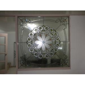 China 断熱材の装飾的な浴室の窓ガラス1.6-3 Cmの厚さ supplier