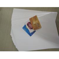 China A3 Size Inkjet Printing Pvc Sheet White Smart Card Production Materials on sale
