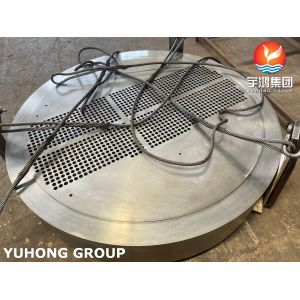 China ASME SA516 Gr. 70 Трубчатые пластины для теплообменника, Placa Caldera wholesale