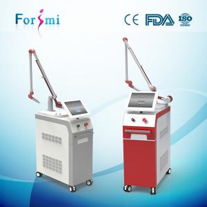 China 2016 newest portable 1064/532nm nd yag laser machine for tattoo removal&hair removal supplier