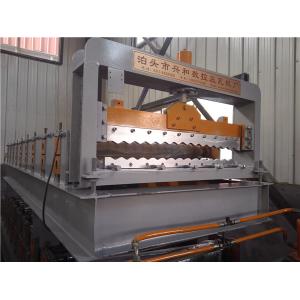 China Metal Roofing Sheet Corrugating Iron Sheet Roll Forming Making Machine supplier