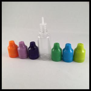 Pharmaceutical Small Plastic Dropper Bottles 15ml Custom Label Printing Eco - Friendly