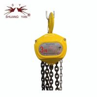China Wholesale Heavy Duty Lifting Equipment Tool Hand Chain Block 3 Ton * 3 Meter HSZ-CA on sale
