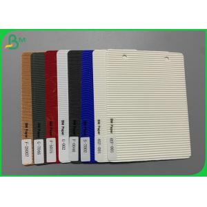 China Black Single Face Corrugated Board Sheets E F Flute Light Weight And Stable supplier