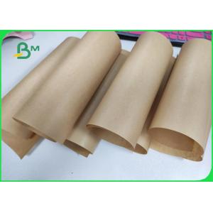 China 70gsm 75gsm Natural Brown Kraft Paper Grocery Bags Material Jumbo Roll supplier