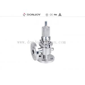 1.5 "High purity Pressure Safety Valve L type Flange Connection