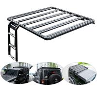 China Instock Ready Black Yj 2020 Jeep Wrangler Jl 2 Door Roof Rack for Luggage Carrier on sale