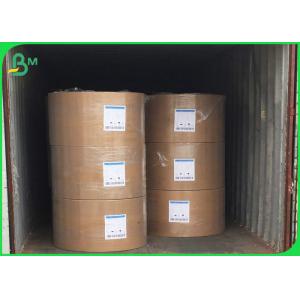 Natural Kraft Paper Roll 200gsm 230gsm 240gsm 250gsm 300gsm For Cartons / Hand Bags