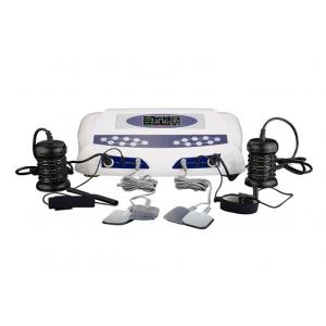 Ion Cleanse Detox Foot Spa Machine Dual Persons Single Screen with AH-805D Portable Aluminum Box Foot Bath SPA