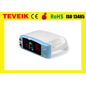 China Oxímetro de mano del pulso SPO2 con la alarma audio-visual y la batería recargable supplier