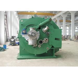 China Small Solid Remove Vacuum Leaf Filter / Green Centrifugal Solid Liquid Separator supplier