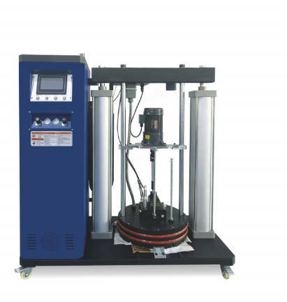 Semi-Automatic PUR Plate-Press Drum Melter System with 200L Melting Volume and ≤ 80 dB Noise Level for Industrial Manufacturing