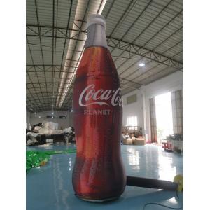 China ASTM 4m Tall Advertising Inflatable Coca Cola Bottle supplier